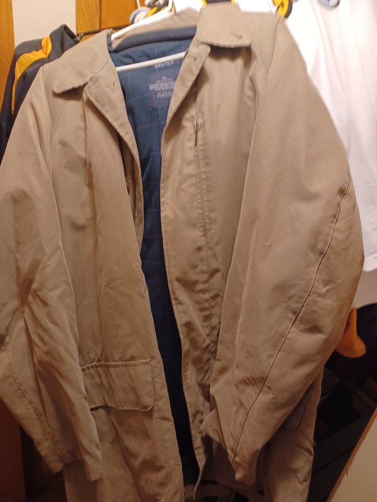 Nautica XL Waterproof Car Jacket With Liner