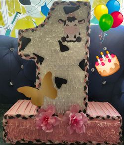 Number one butterfly Pinata REDUCED PRICE