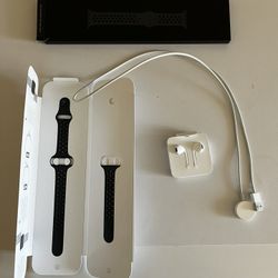 Nike Apple Watch Band w/ Charger & Headphones