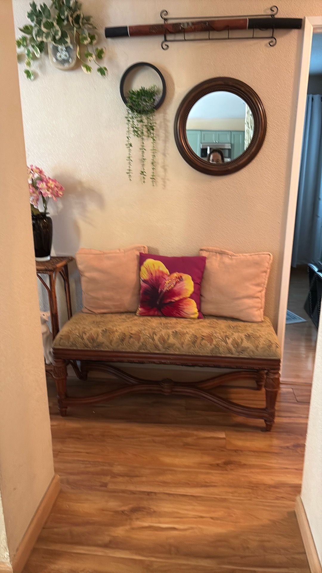 Upholstered bench