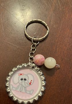Elephant keychain