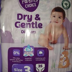 Diapers Size 3 & 4
