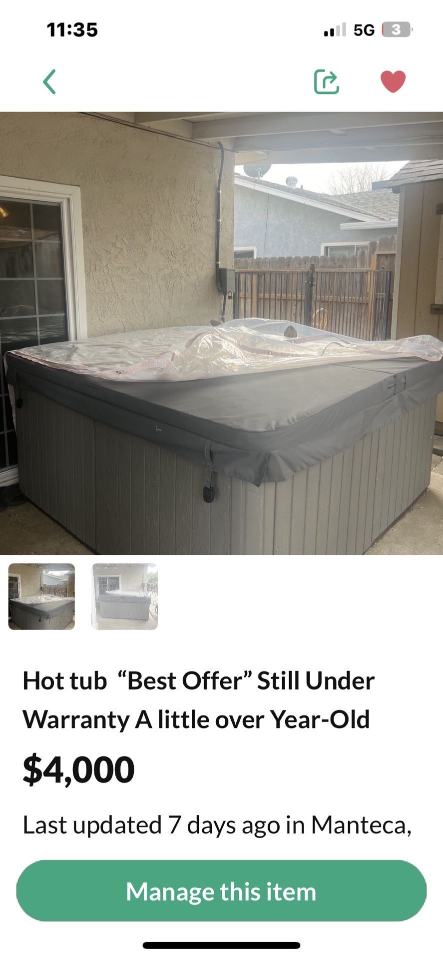 Hot tub or pool tub with massages