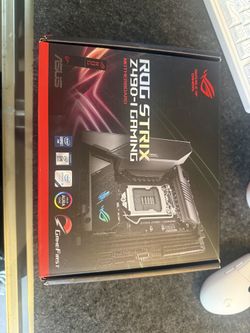 ASUS ROG Strix Z490-I Gaming Mini-ITX Motherboard (LGA1200) - OPEN BOX NEVER USED