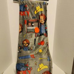 Halloween Chucky Blanket 
