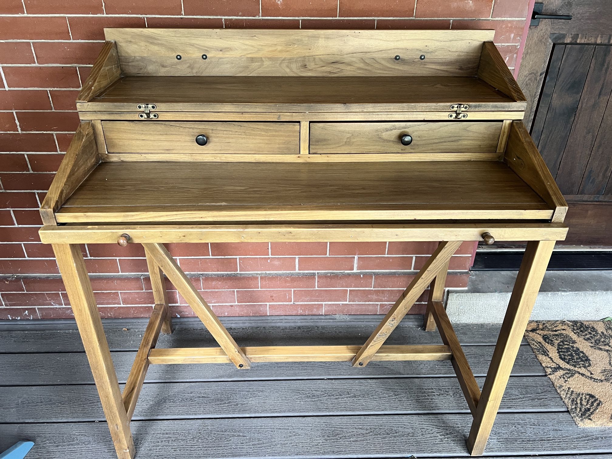 Wood Writing Desk