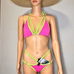 Bikini Set by OMG Swimwear (Brittany Renner Collection, Size L)
