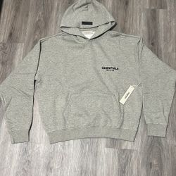 Essentials Hoodie Dark Oak, S and M