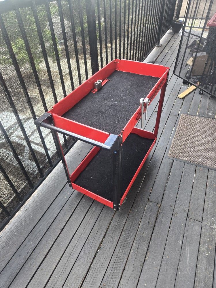 Tool cart steel service cart