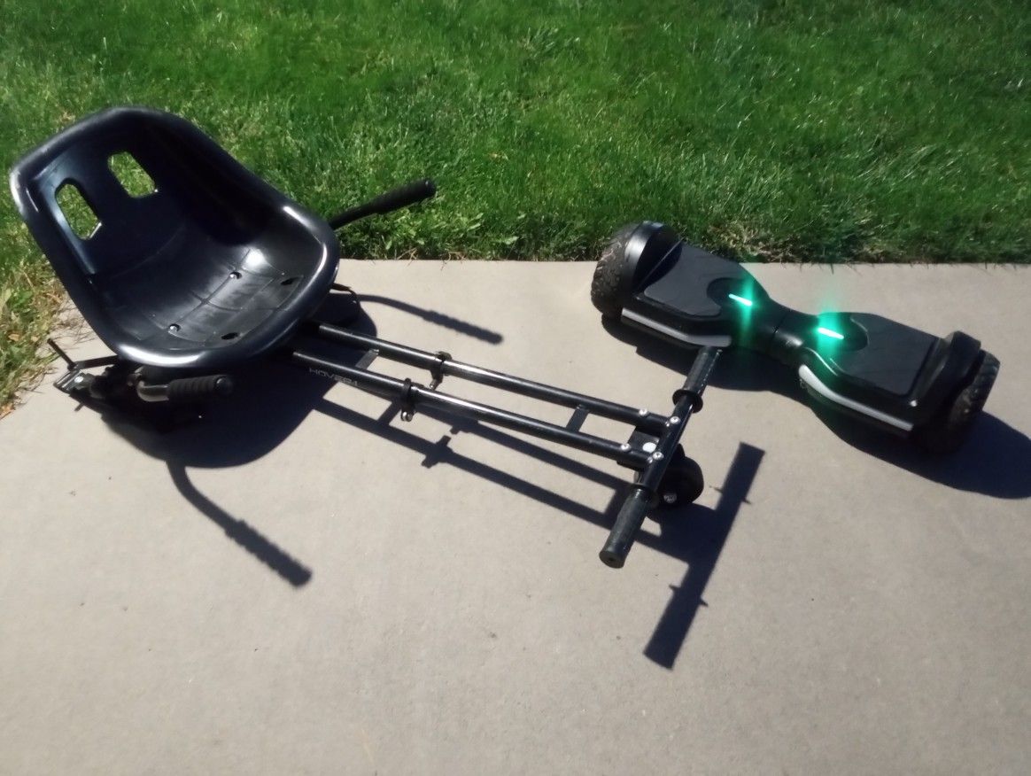 Hoverboard w/ Kart Attachment