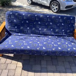 Wooden Sofa Futon 