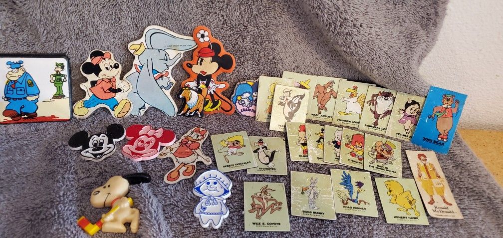 Variety Magnets Comic, Cartoon, Vintage Characters