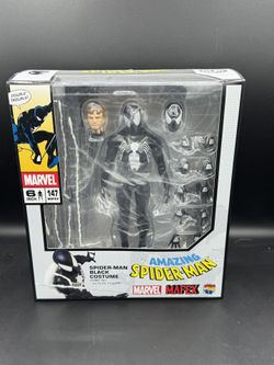 MAFEX No.147 Spider-Man Black Costume Comic Version NEW & SEALED