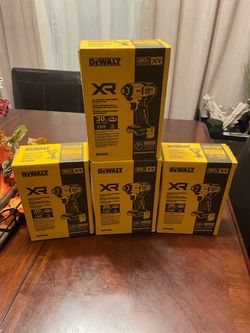New 1/4” Dewalt 20V XR 3-Speed $110 Each Cada Uno (Tool Only Solo Herramienta)