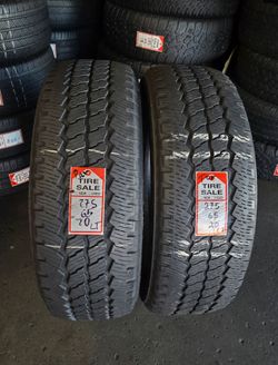 LT 275 65 20 BRIDGESTONE DUELER A/T 126/123R
