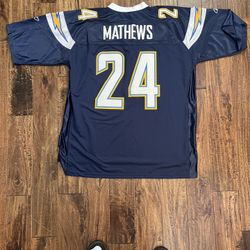 OG Ryan Matthews Chargers Jersey