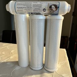 A Set Of Filters For a Reverse Osmosis Water Filtration System