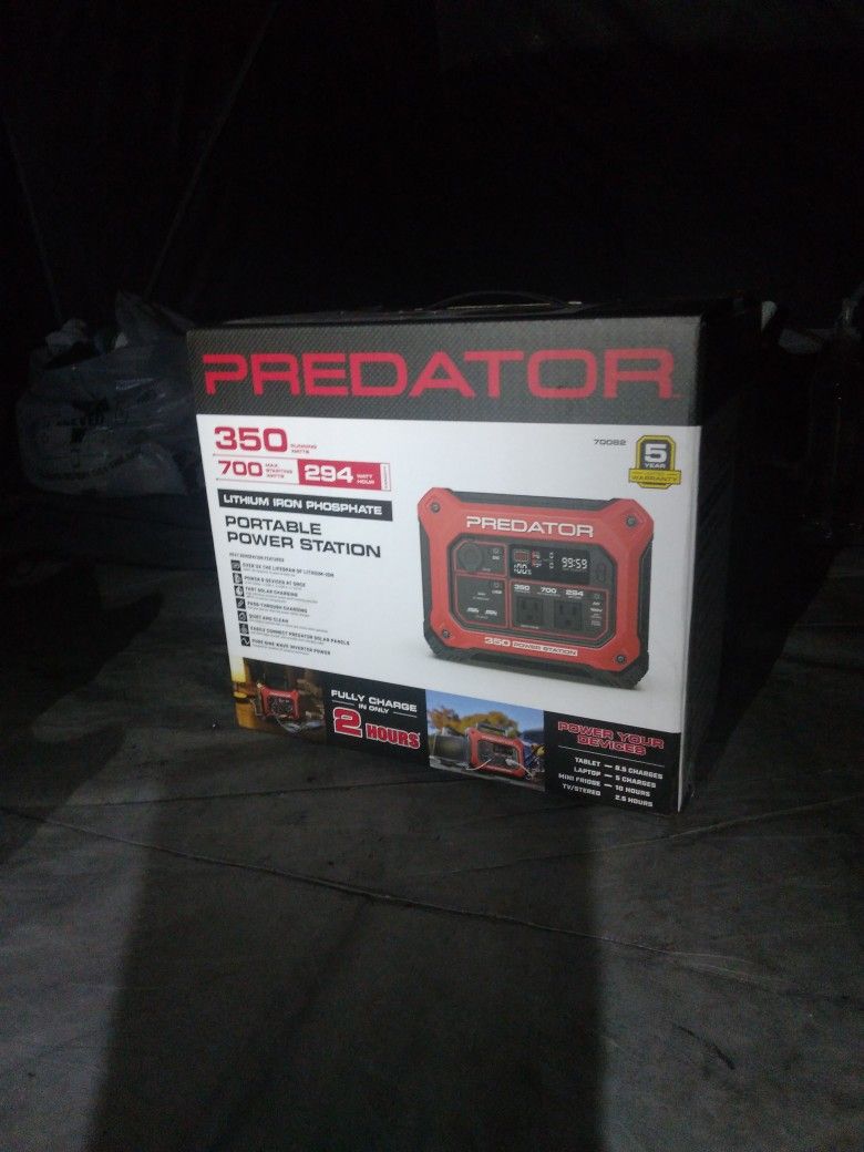 Predator Portable Solar Power Station