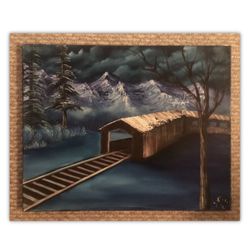 Beautiful Vintage Original Oil Painting By W.Zeller (wolfgang) 1(contact info removed)-28x32”