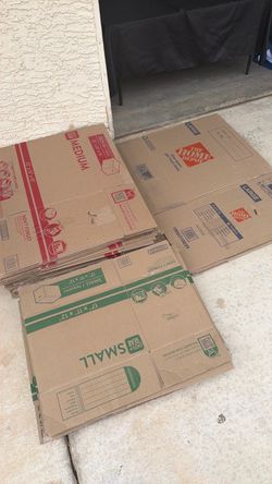 Moving Boxes – Small, Medium & Large – Great Deal! 📦