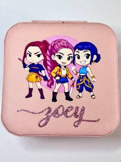 K Pop Demon Hunters | Huntrix Girls Personalized Jewelry Box