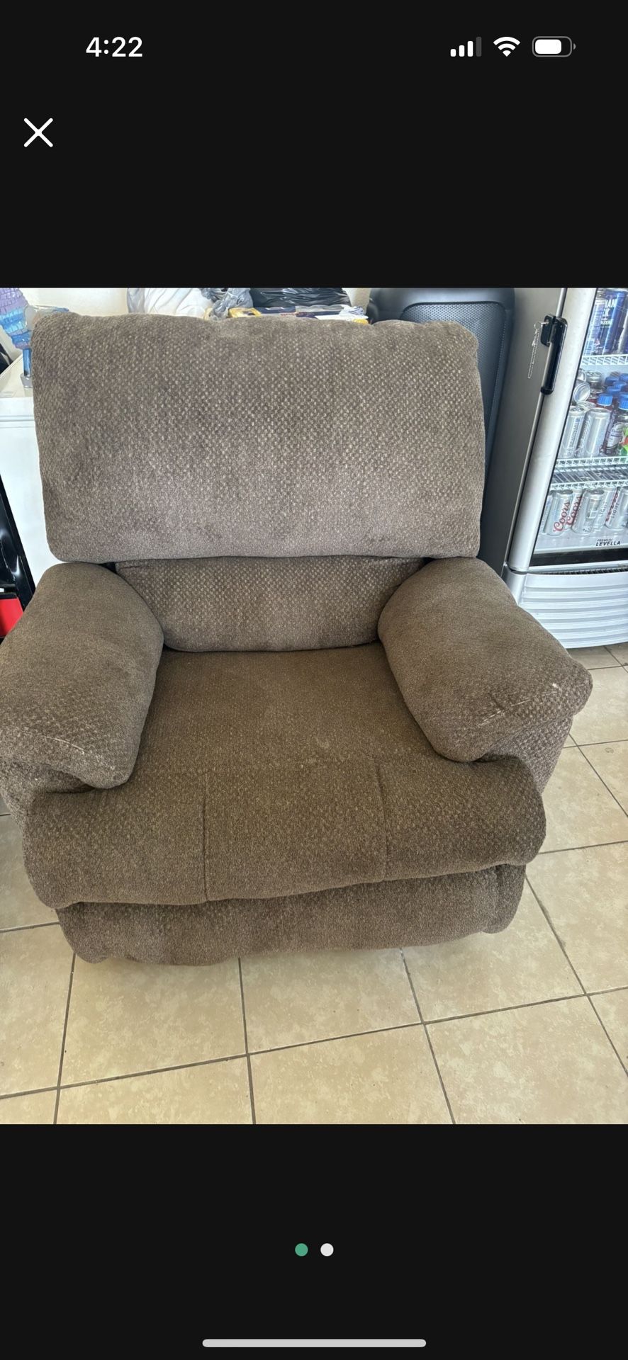 Recliner Sofa $80