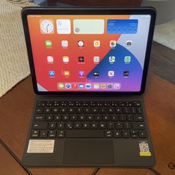 Ipad Air 4  With Keyboard And Trackpad Cover