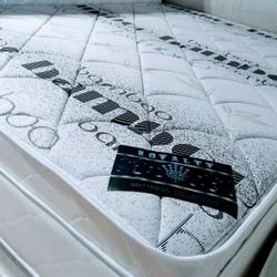 $199 Queen Pillow Top Mattress Only Brand New Free Delivery Same Day 