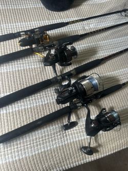 Salt water spinner rods