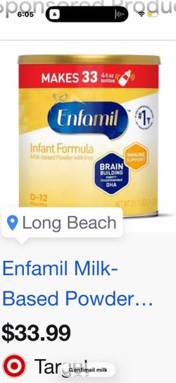 Baby formula