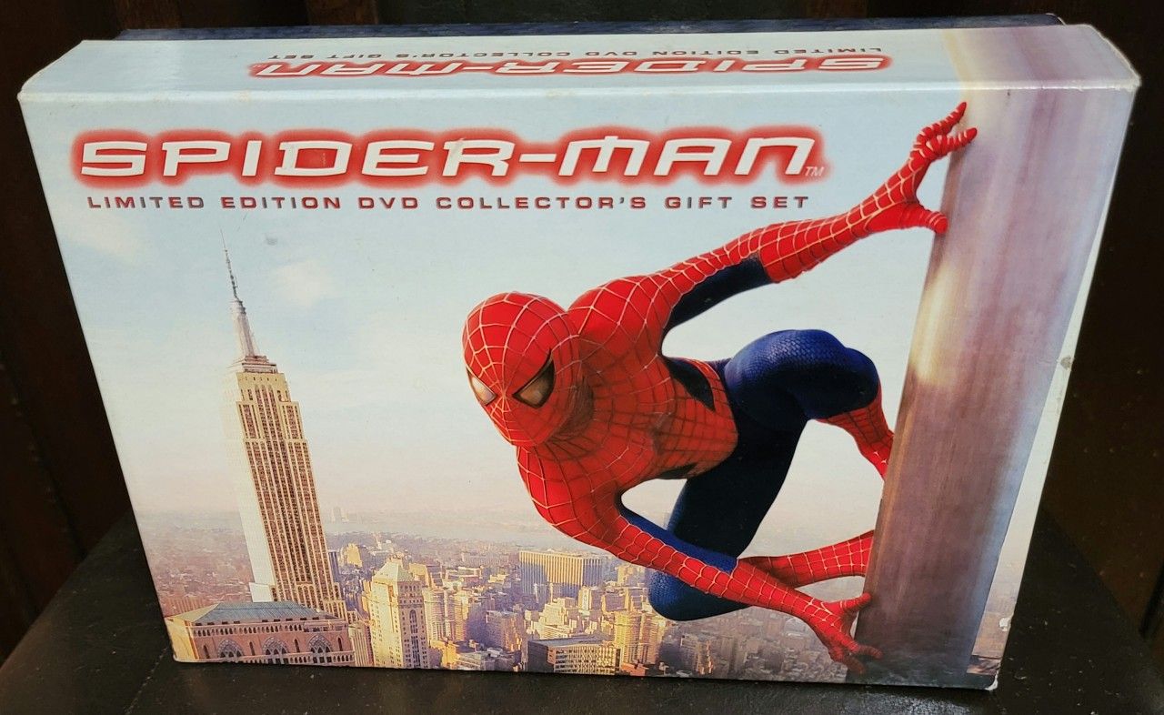 Spiderman Limited Edition DVD Collector's Gift Box - (Preowned Like New)