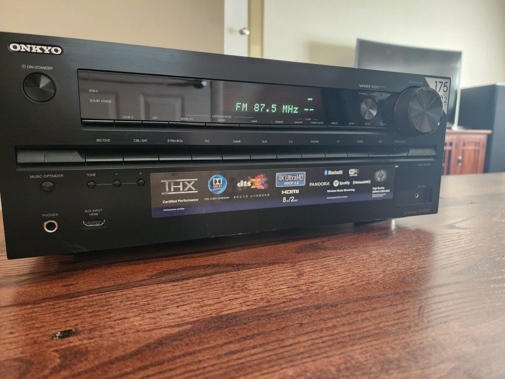 Onkyo TX-NR747 7.2 Ch THX Certified A/V Receiver with Wi-fi & Bluetooth

