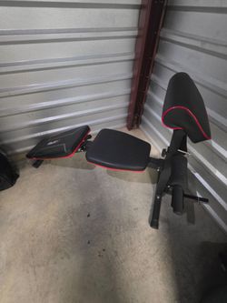 Gym bench and adjustable dumbell Combo Sale