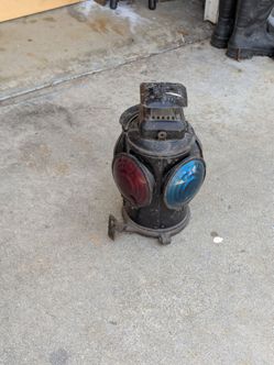 Adlake non sweating railroad lamp