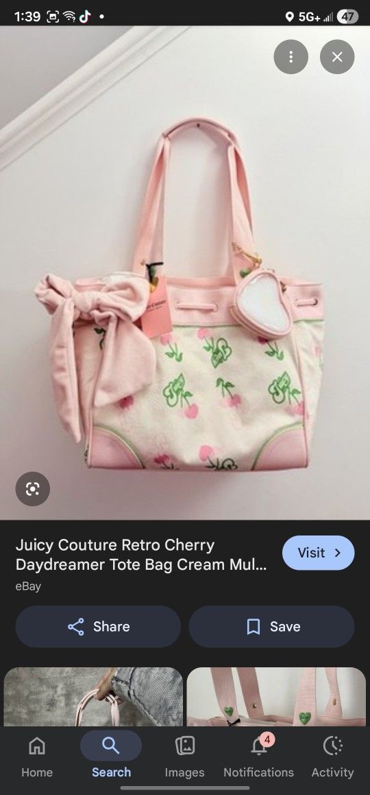 Selling This Exact Same Bag Brand New Juicy Couture Viral Remake Of The Cherry Gelato Daydreamer