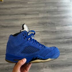 Jordan 5 Blue Suede 