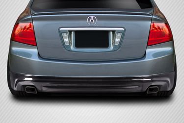 Blemished 2004-2008 Acura TL Carbon Creations Aspec Look Rear Lip - 1 Piece