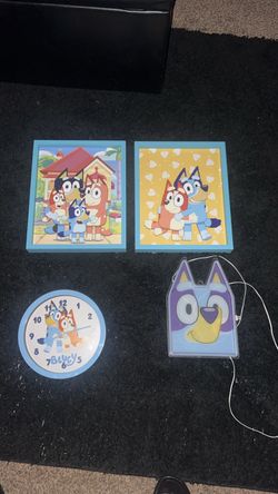 Bluey wall decor
