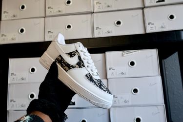 Customized Dior Air Force one