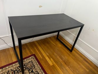 Moving Sale – Modern Black Desk / Dining Table