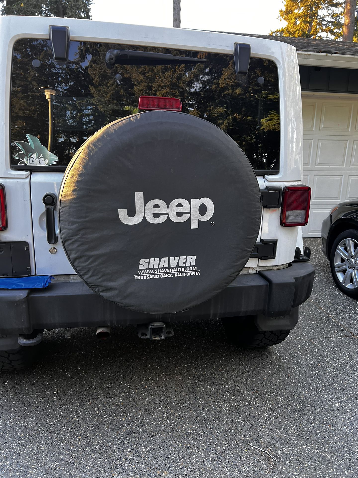 Jeep Wrangler JK Spare Tire