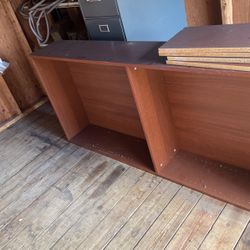 Brown Book Shelve