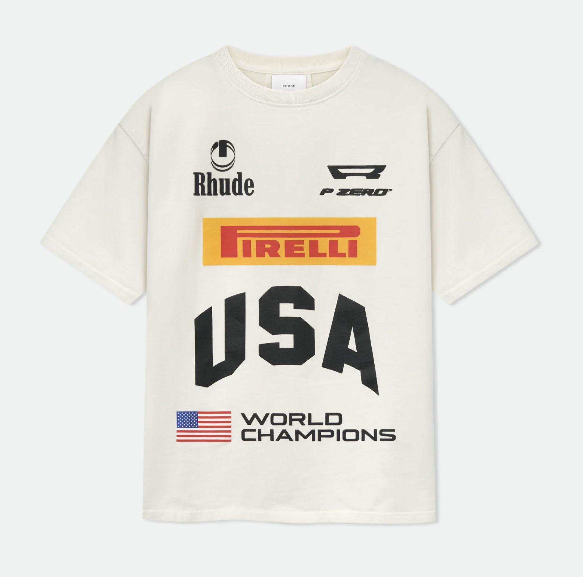 RHUDE Pirelli Collab Tee