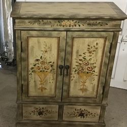 Beautiful Floral Cabinet