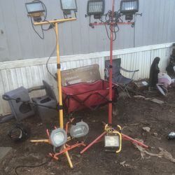 Construction lights And Cords