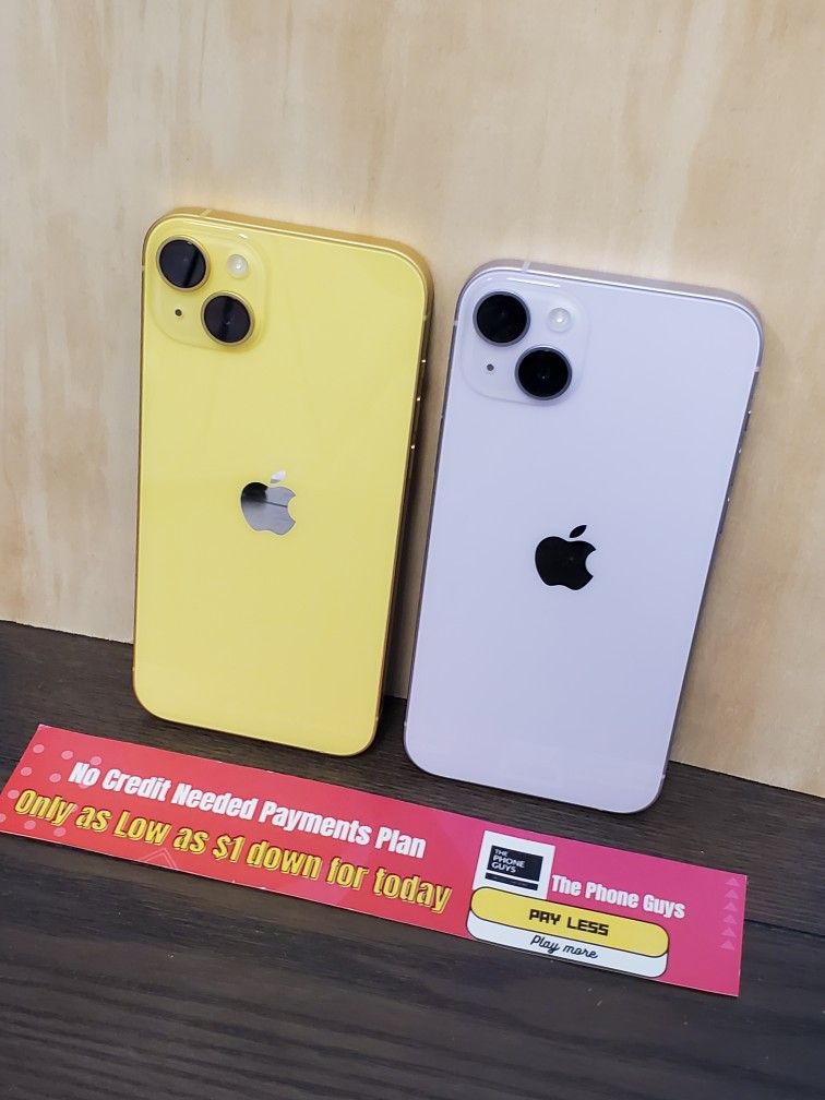 Big Screen - iPhone 14 Plus 6.7" –Payments available with $5 DOWN! 💥