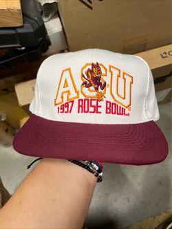 Vintage 1997 ASU Arizona State Sun Devils Hat Cap SnapBack Rose Bowl NWT