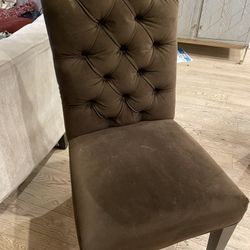 Bella Chocolate Dining Chair  From Z Gallerie