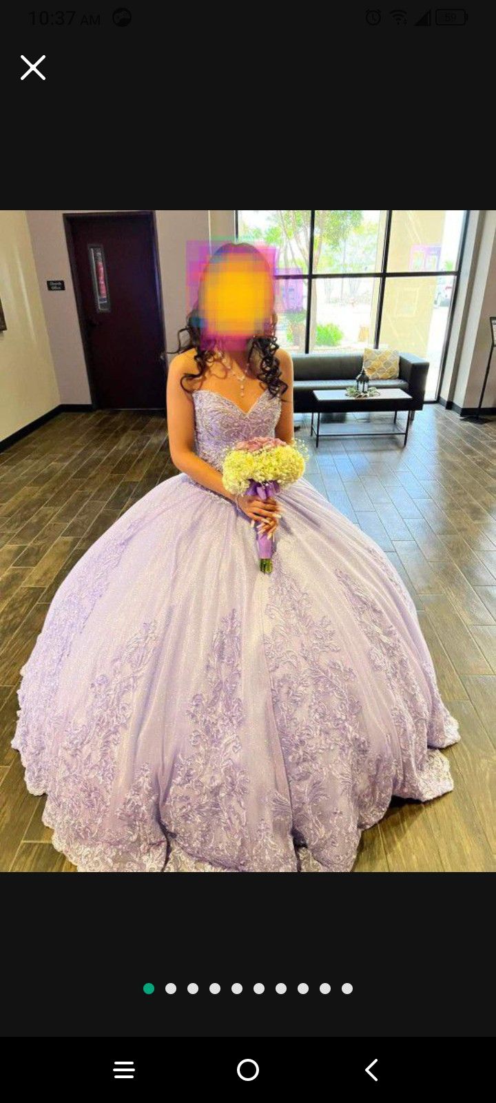 Purple Quinceanera Dress - Rent Or Buy 