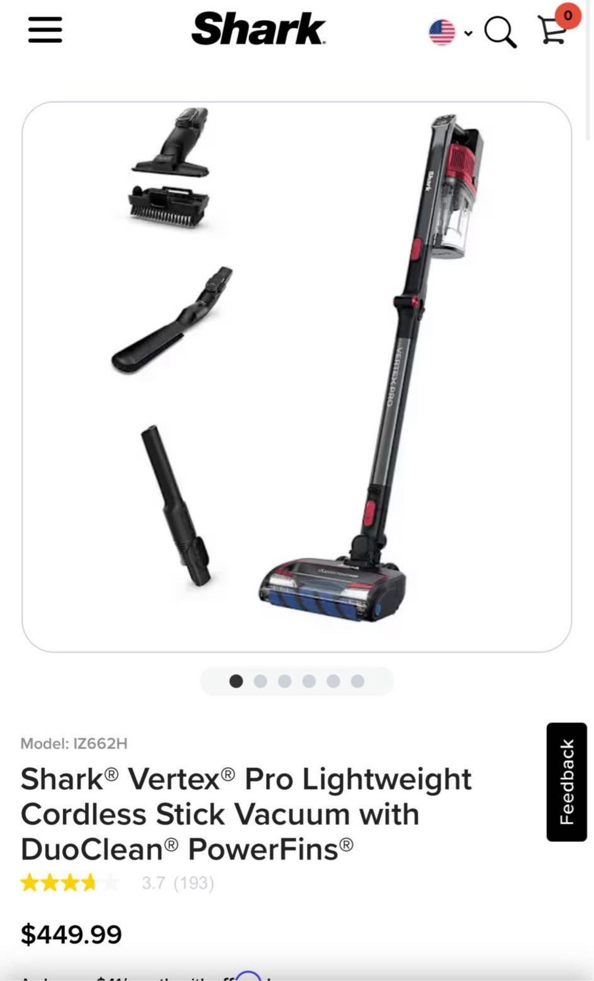 Shark Cordless Vacuum